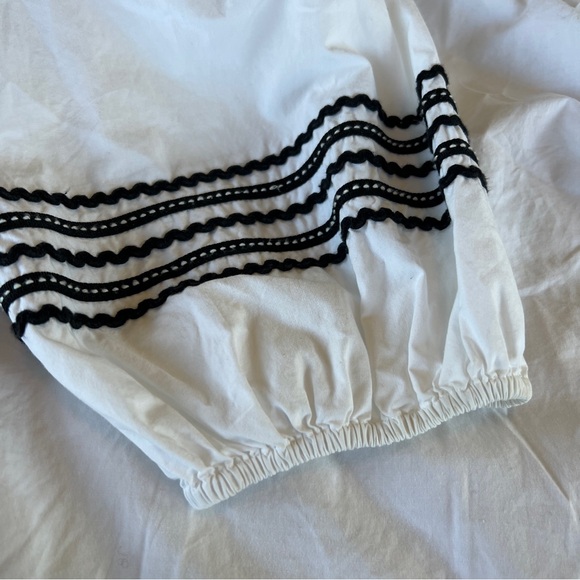 Joie Embroidered Peasant Blouse - Picture 2 of 8